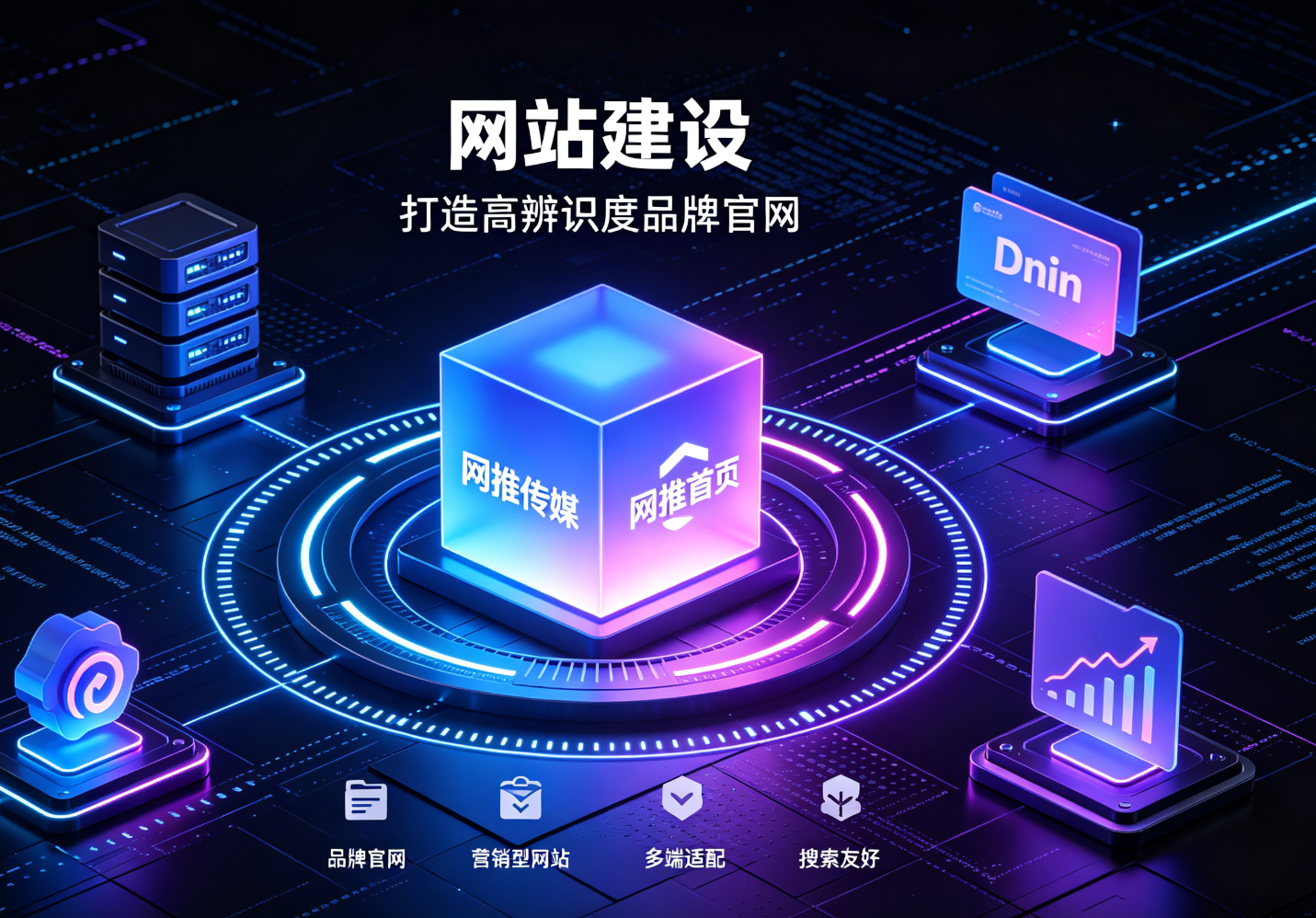 企业网站建设案例